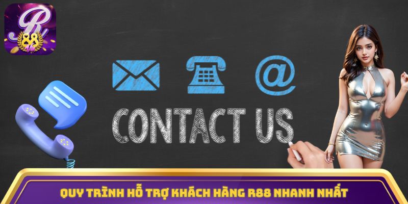 Quy trình hỗ trợ khách hàng R88 nhanh nhất